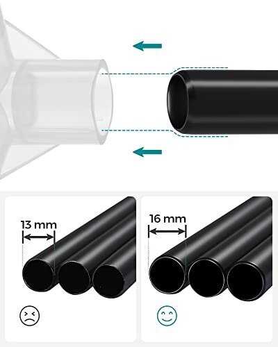 Tekstiilist riidekapp Songmics RYG085B02, must цена и информация | Kapid | kaup24.ee