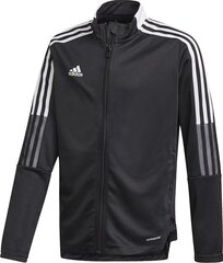 Джемпер детский Adidas Tiro 21 Junior GM7314, черный цена и информация | Футбольная форма и другие товары | kaup24.ee