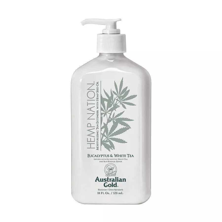 Igapäevane kehakreem Australian Gold Hemp Nation Eucalyptus & White Tea Body Lotion, 535 ml hind ja info | Kehakreemid, kehaspreid | kaup24.ee