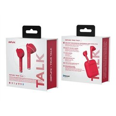 Defunc True Talk Earbuds D4313 Red цена и информация | Наушники | kaup24.ee