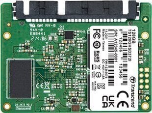 Диск TRANSCEND MTS425S 1TB SSD M.2 2242, SATA III 6Gb/s (3D TLC), 550MB/s R, 500MB/s W цена и информация | Внутренние жёсткие диски (HDD, SSD, Hybrid) | kaup24.ee