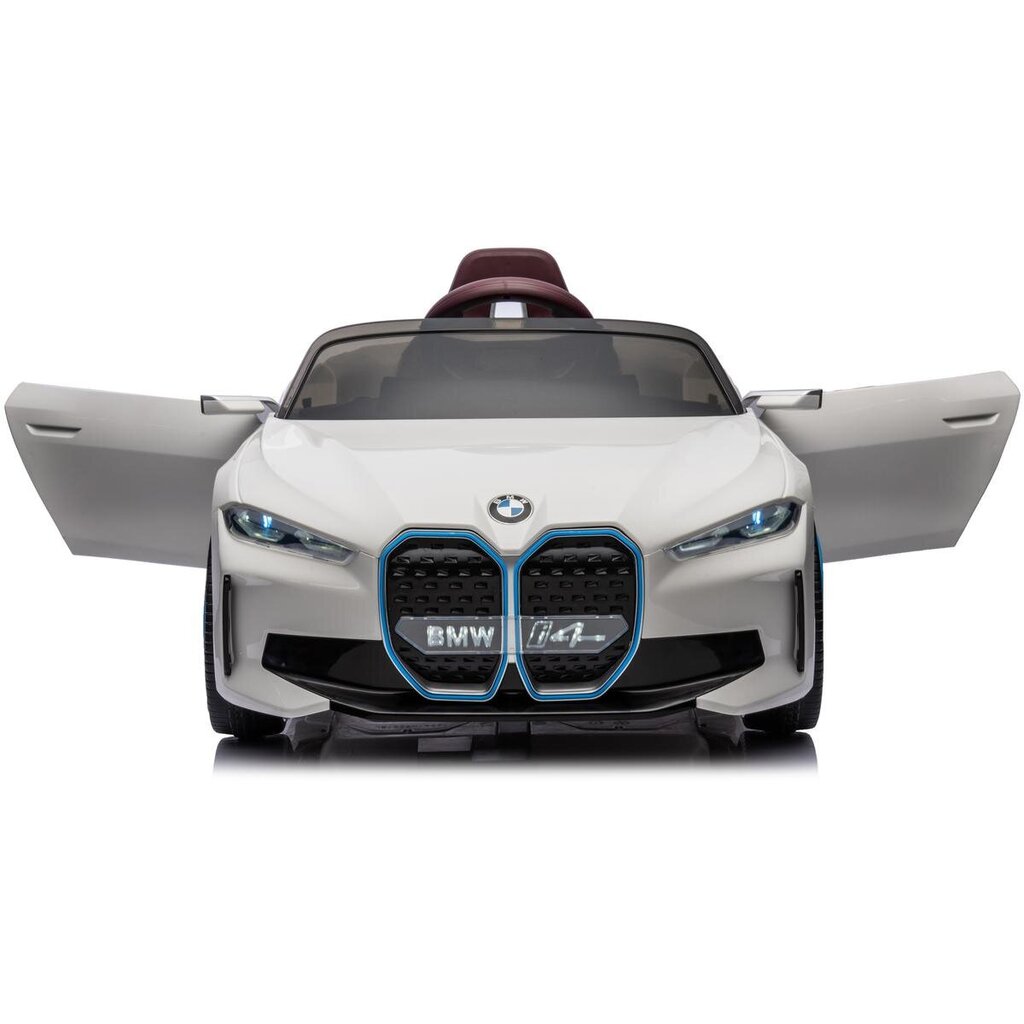 Elektriline ühekohaline auto BMW i4, valge hind ja info | Laste elektriautod | kaup24.ee