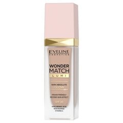 Jumestuskreem Wonder Match Lumi SPF20 nr.20 Nude Eveline Cosmetics, 30 ml hind ja info | Jumestuskreemid, puudrid | kaup24.ee