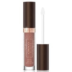 Huuleläige Choco Glamour Vinyl Gloss nr.01 Eveline Cosmetics, 4,5 ml hind ja info | Huulepulgad, -läiked, -palsamid, vaseliin | kaup24.ee