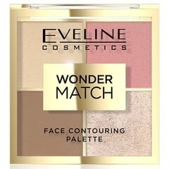 Kontuuripalett Wonder Match n02 Eveline Cosmetics hind ja info | Päikesepuudrid, põsepunad | kaup24.ee