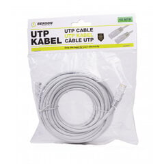 Benson Electric RJ-45, cat5e, 10m цена и информация | Кабели и провода | kaup24.ee