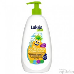 Luksja KIDS 2 in1 Pineapple duš.žel & šamp 500ml цена и информация | Косметика для мам и детей | kaup24.ee