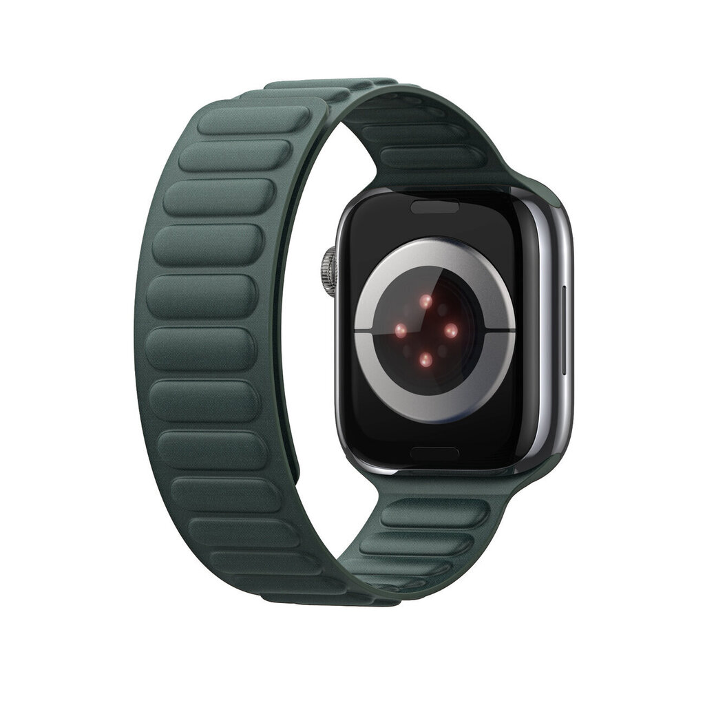 Dux Ducis Magnetic Strap BL Green цена и информация | Nutikellade ja nutivõrude tarvikud | kaup24.ee