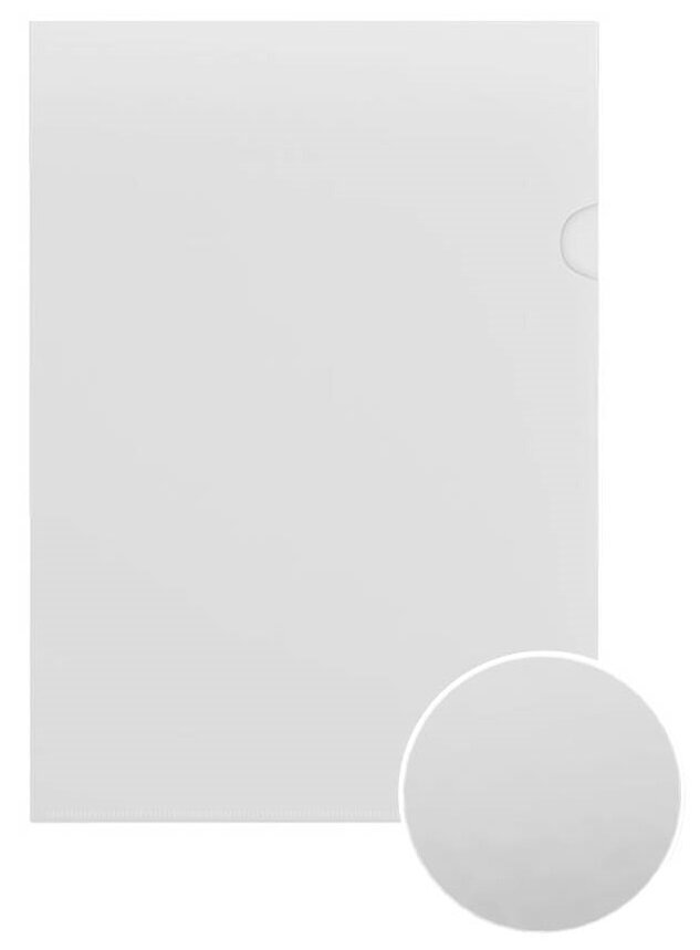 Plastikust L-kujulised kaustad Glossy Classic ErichKrause A4, 1 tk hind ja info | Kirjatarbed | kaup24.ee