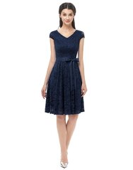 Платье женское кружевное Berylove, темно-синее цена и информация | Платья | kaup24.ee