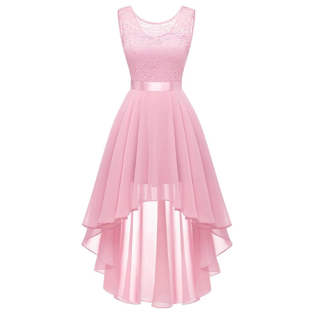 Naiste high-low kleit Berylove, roosa hind ja info | Kleidid | kaup24.ee