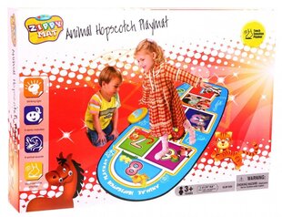 Развивающий коврик для детей Game Mat животные, синий цена и информация | Игрушки для мальчиков | kaup24.ee