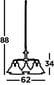 Searchlight rippvalgusti Bistro 1595-5AB hind ja info | Rippvalgustid | kaup24.ee