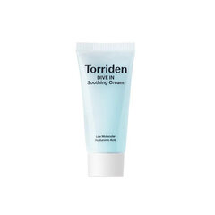 Интенсивный гиалуроновый крем Torriden DIVE IN Low Molecular Hyaluronic Acid Cream, 20 мл цена и информация | Кремы для лица | kaup24.ee