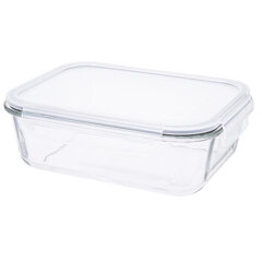 прямоугольная коробка 1,5 л 22,9x17,4x7,6 см цена и информация | Посуда для хранения еды | kaup24.ee