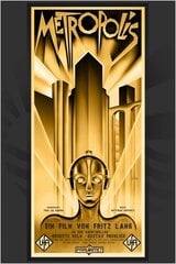 Reproduktsioon Metropolis 1927 53 x 84 cm hind ja info | Seinapildid | kaup24.ee