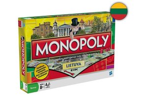 Настольная игра Monopoly Lietuva цена и информация | Настольные игры, головоломки | kaup24.ee