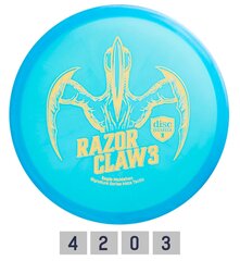 Диск для диск-гольфа Discmania Razor Claw 3 Meta Tactic, синий цвет цена и информация | Discgolf | kaup24.ee