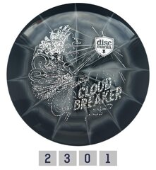 Диск для диск-гольфа Discmania Lux Vapor Cloud Breaker April Jewels, черный цвет цена и информация | Диск-гольф | kaup24.ee
