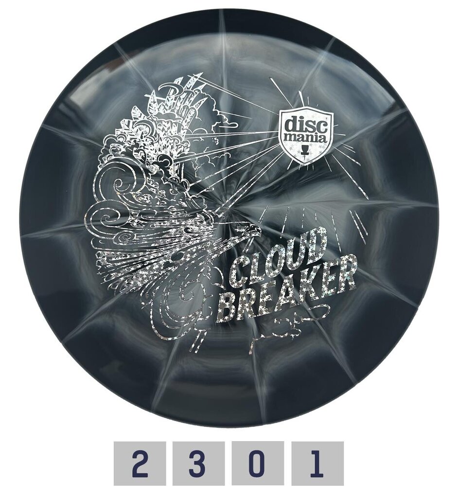 Discgolfi ketas Discmania Lux Vapor Cloud Breaker April Jewels, must цена и информация | Discgolf | kaup24.ee