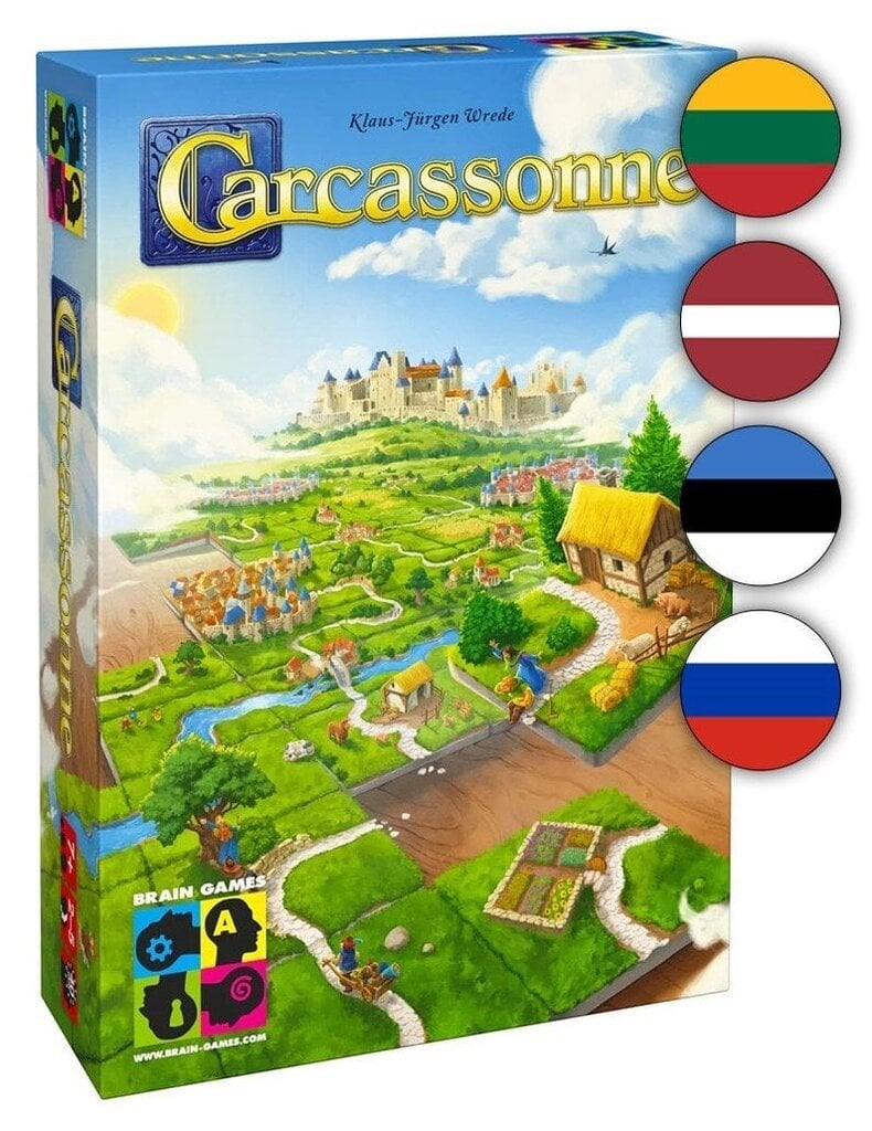 Lauamäng Carcassonne Baltic LT, LV, EE, RU цена | kaup24.ee