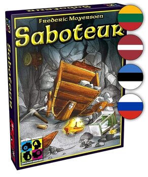 Игра Saboteur - остроумная карточная игра цена и информация | Настольные игры, головоломки | kaup24.ee