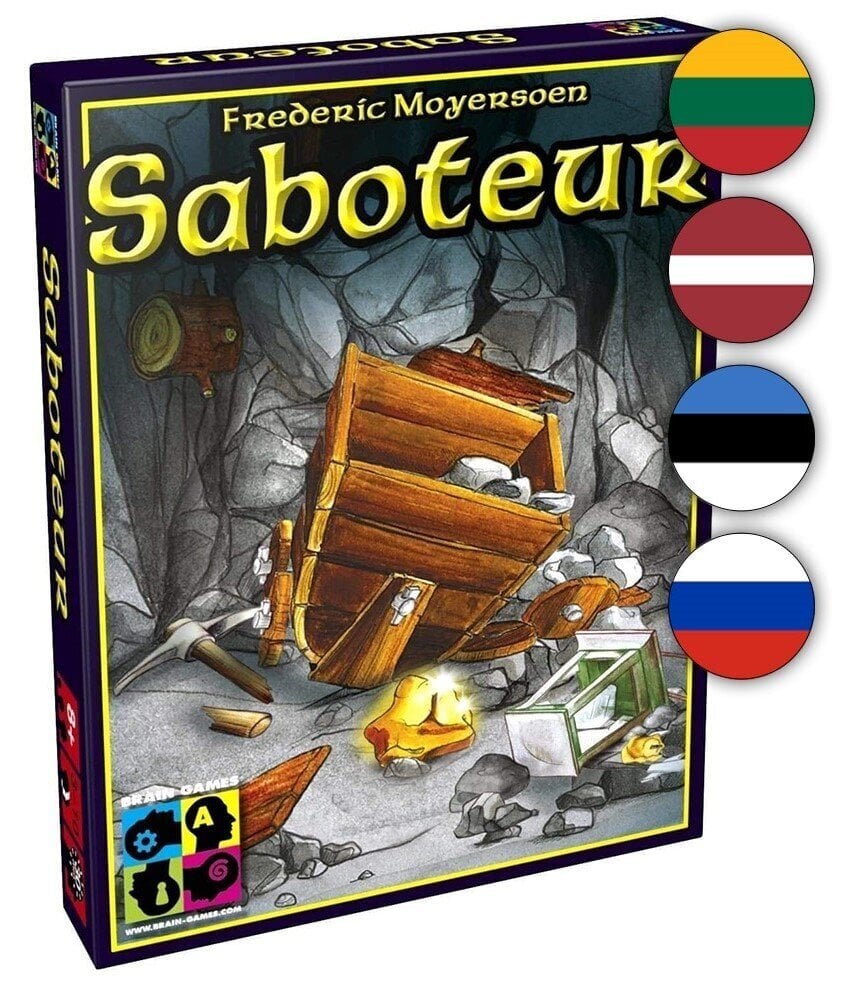 Игра Saboteur - остроумная карточная игра цена | kaup24.ee