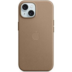 Чехол APPLE FineWoven для iPhone 15 с MagSafe, темно-серый цена и информация | Чехлы для телефонов | kaup24.ee