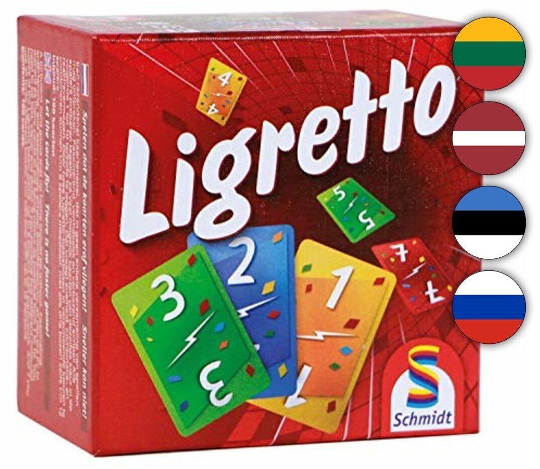 Lauamäng Ligretto, Red hind ja info | Lauamängud ja mõistatused | kaup24.ee
