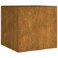 vidaXL taimekast, 40 x 41 x 40 cm, Corten teras hind ja info | Lillekastid | kaup24.ee