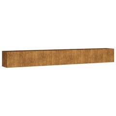 vidaXL taimekast, 360 x 40 x 40 cm, Corten-teras цена и информация | Ящики для цветов | kaup24.ee