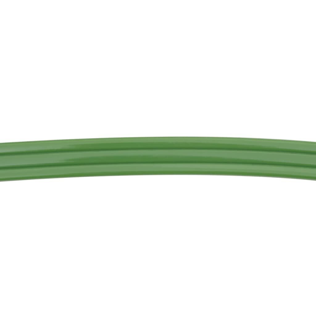 vidaXL 3 toruga vihmuti voolik roheline 15 m PVC цена и информация | Kastekannud, voolikud, niisutus | kaup24.ee