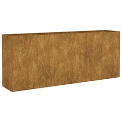 vidaXL taimekast, 200 x 40 x 80 cm, Corten-teras цена и информация | Ящики для цветов | kaup24.ee