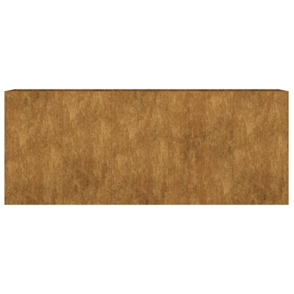 vidaXL taimekast, 200 x 40 x 80 cm, Corten-teras hind ja info | Lillekastid | kaup24.ee