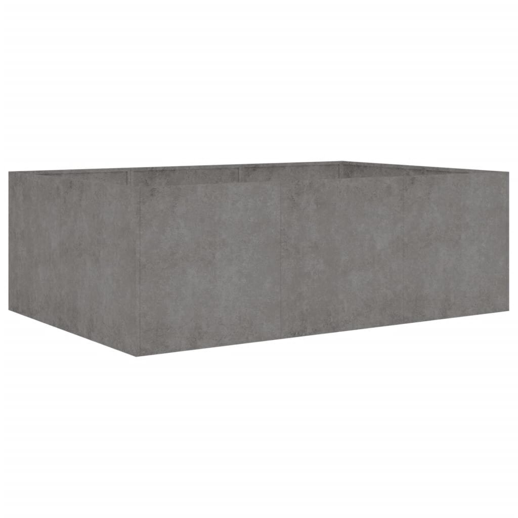 vidaXL taimekast, 120 x 80 x 40 cm, Corten-teras hind ja info | Lillekastid | kaup24.ee