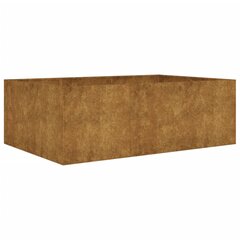 vidaXL taimekast, 120 x 80 x 40 cm, Corten-teras цена и информация | Ящики для цветов | kaup24.ee