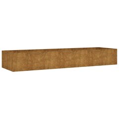 vidaXL taimekast, 280 x 80 x 40 cm, Corten-teras hind ja info | Lillekastid | kaup24.ee