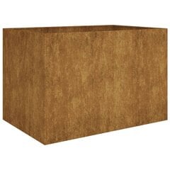 vidaXL taimekast, 120 x 80 x 80 cm, Corten-teras hind ja info | Lillekastid | kaup24.ee