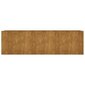 vidaXL taimekast, 280 x 80 x 80 cm, Corten-teras hind ja info | Lillekastid | kaup24.ee