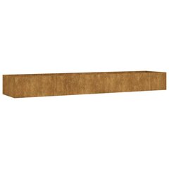 vidaXL taimekast, 360 x 80 x 40 cm, Corten-teras цена и информация | Ящики для цветов | kaup24.ee