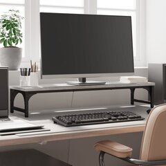 vidaXL monitorialus, hall Sonoma tamm, 85x23x15,5 cm цена и информация | Кронштейны для монитора | kaup24.ee