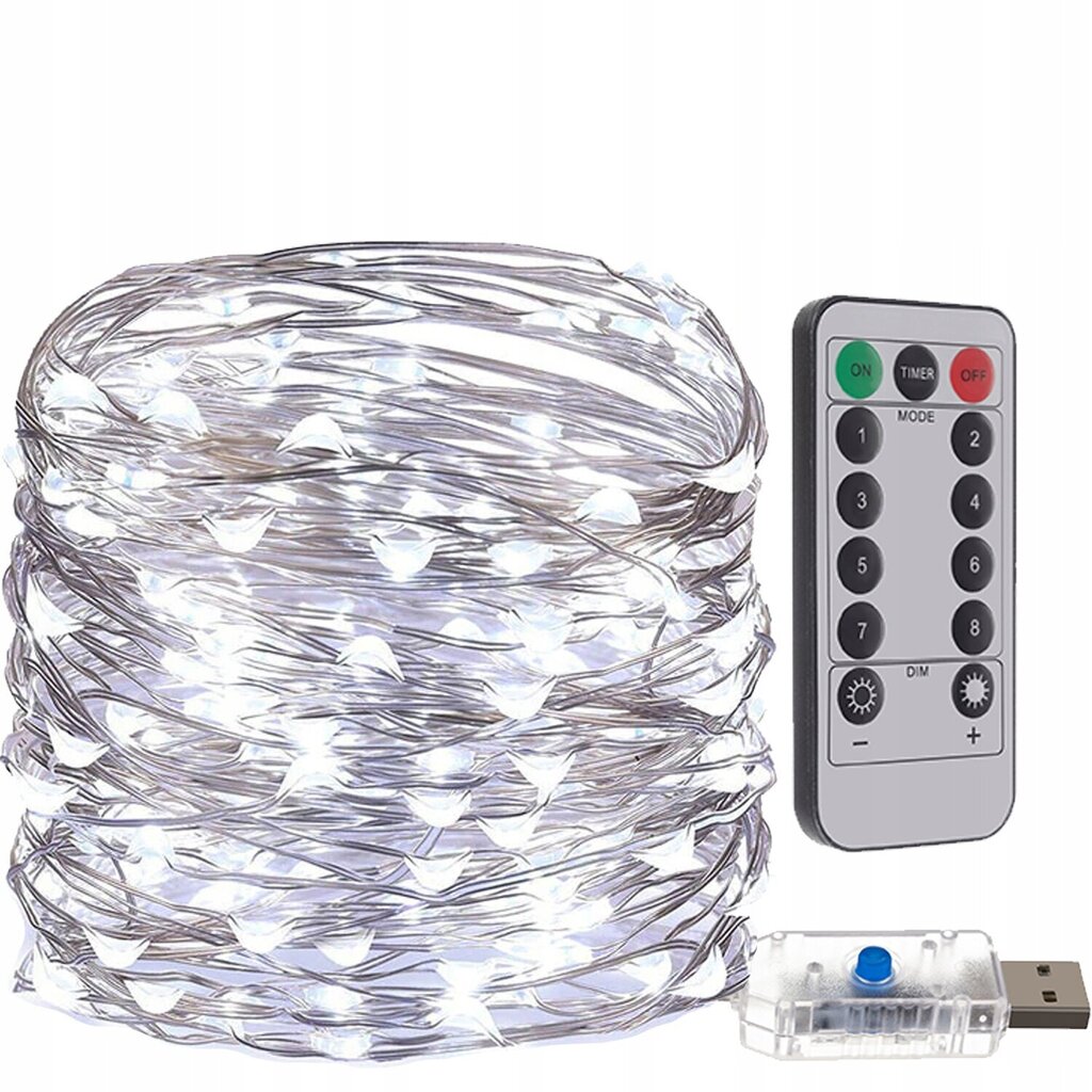 LED-tuled Malatec, 300 mikro-LED, 30 m hind ja info | Jõulutuled | kaup24.ee
