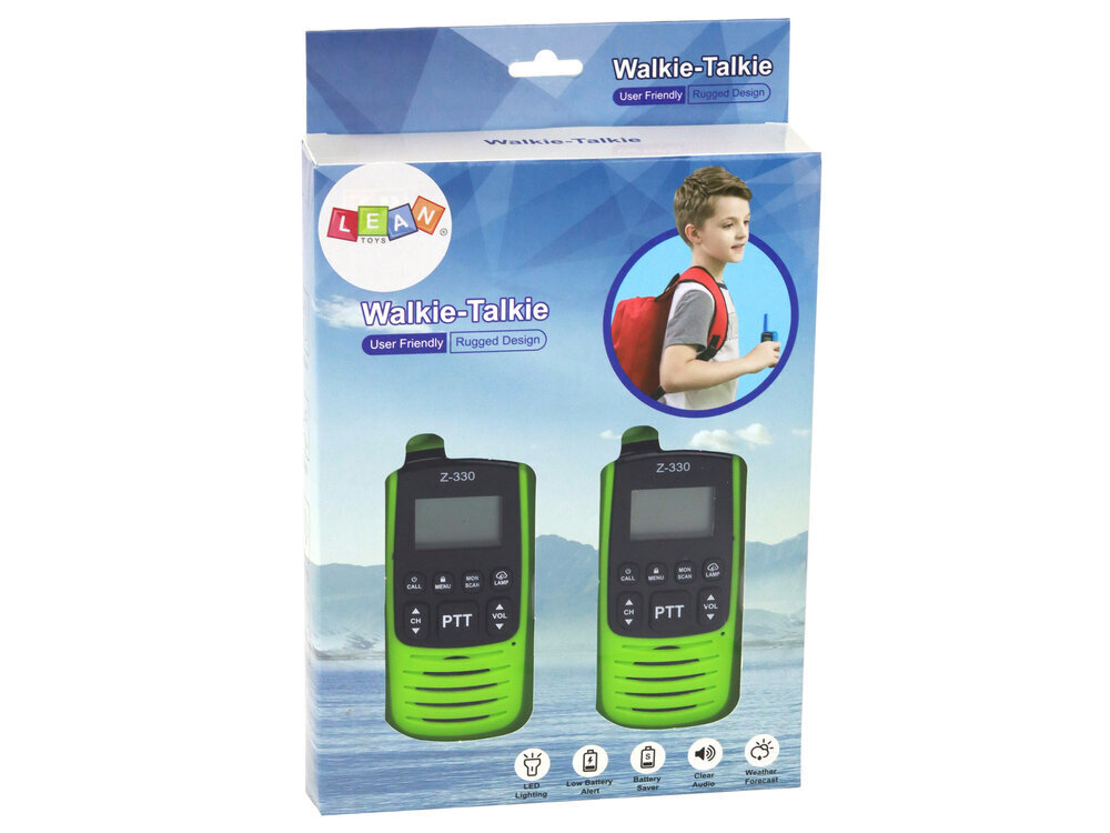 Raadiosaatjad lastele Lean Toys Walkie-Talkie Moro hind ja info | Poiste mänguasjad | kaup24.ee