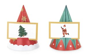 Jõulude äraarvamismäng, 6 mütsi, 40 kaarti. hind ja info | Peokaunistused | kaup24.ee