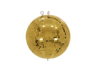 Зеркальный шар Eurolite, 30см, золотой цена и информация | Праздничные декорации | kaup24.ee