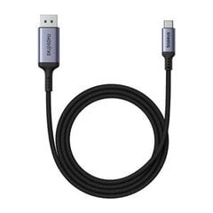 Adapter Baseus USB-C na DisplayPort 2m цена и информация | Кабели и провода | kaup24.ee