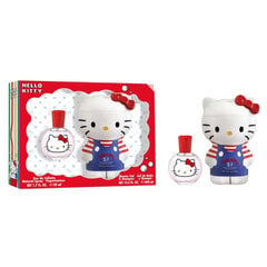 Tualett-tarvete kott Hello Kitty Hello Kitty Set Colonia Gel Ducha Lote, 2tk hind ja info | Laste ja ema kosmeetika | kaup24.ee