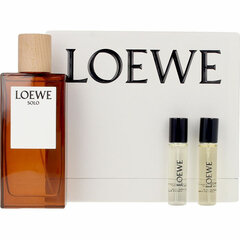 Meeste parfüümi komplekt Loewe Solo Loewe, 3tk hind ja info | Loewe Kosmeetika, parfüümid | kaup24.ee