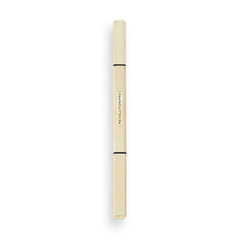 Kulmupliiats Revolution Pro Rockstar Brow Styler Soft Brown, 0,25g hind ja info | Ripsmetušid, lauvärvid, silmapliiatsid, seerumid | kaup24.ee