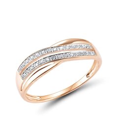 Золотое кольцо с алмазами цена и информация | Кольцо | kaup24.ee